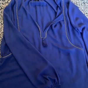 J.Crew Cobalt Blouse